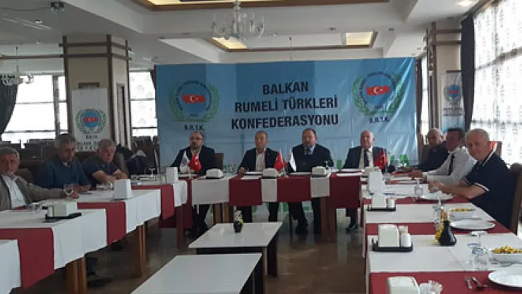 Balkan Türkleri Konfederasyonu Afyonkarahisar'da toplandı