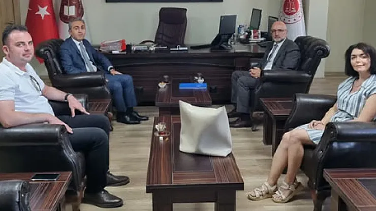 Baro yöneticilerinden  yargı mensuplarına ziyaret