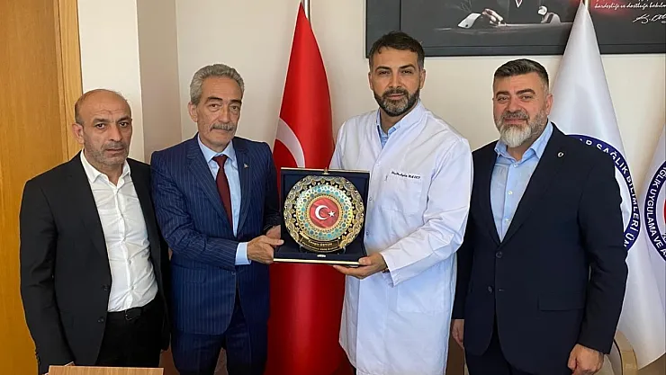 Başhekim Balcı, Esnaf Başkanlarını Ağırladı