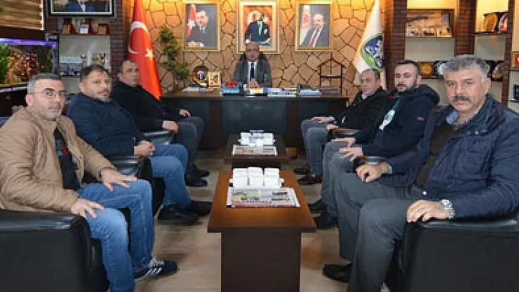 Başkan Çöl, esnaf  yöneticileriyle bir araya geldi