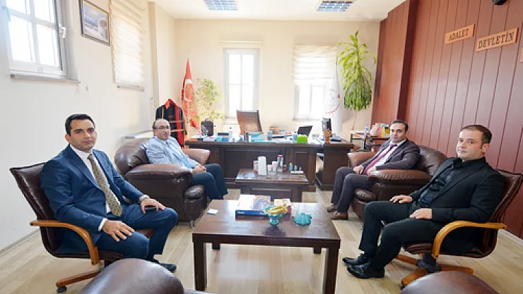 Başkan Çöl, yargı mensuplarını ziyaret etti