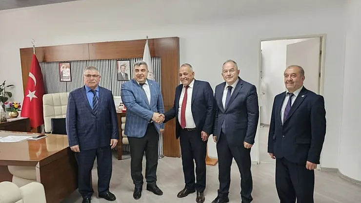 Başkan Erol'dan Müdür Sünnetci'ye Ziyaret