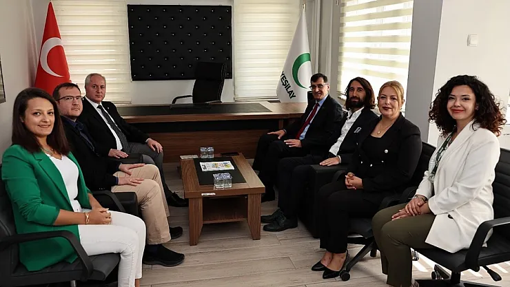 Başkan Eyüp Kahveci'den Yeşilay'a Destek Ziyareti