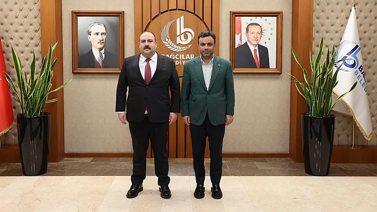 Başkan Hamamcı'dan Bağcılar Belediye Başkanı Yasin Yıldız'a Nezaket Ziyareti