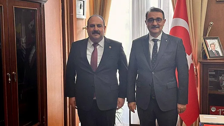Başkan Hamamcı, Milletvekili Dönmez'i Ziyaret Etti