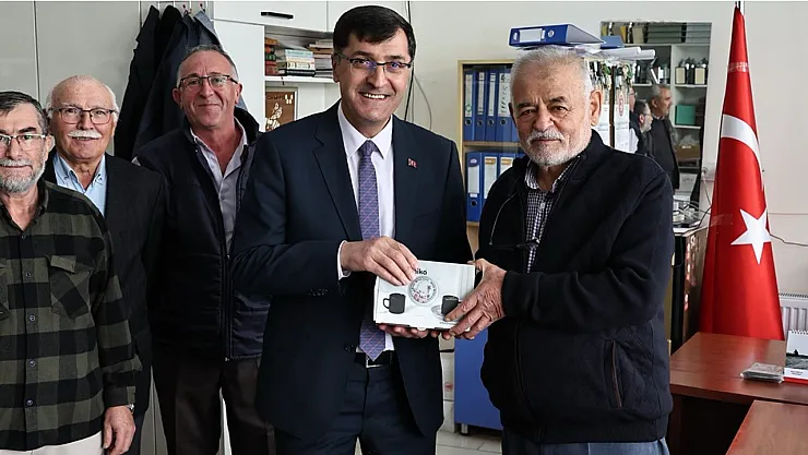 Başkan Kahveci'den Arı Yetiştiricileri Birliği'ne Ziyaret