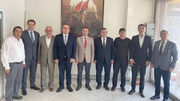 Başkan Kahveci, Gazetecileri Ağırladı