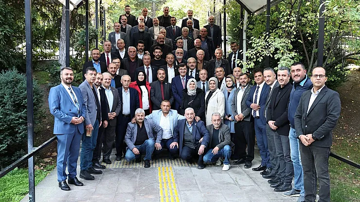 Başkan Kahveci, Muhtarlarla Bir Araya Geldi