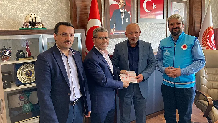 Başkan Siper, Kurban Vekâletini TDV'ye Verdi