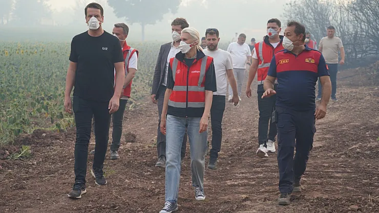 Başkan Subaşı'nın Yangınla Mücadeledeki Gayreti Taktir Topladı
