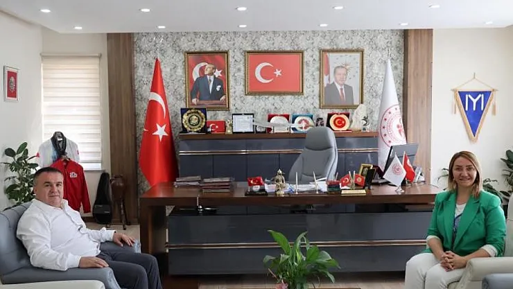 Başkan Tekin, İl Müdürü Demir İle Bir Araya Geldi