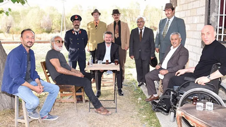 Başkan Zeybek, kamera arkasına geçti