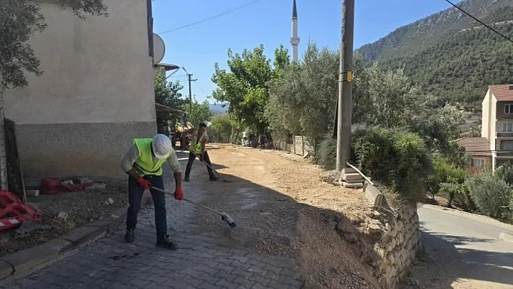 Bayırköy'de Elektrik Hatları Yer Altına Alındı