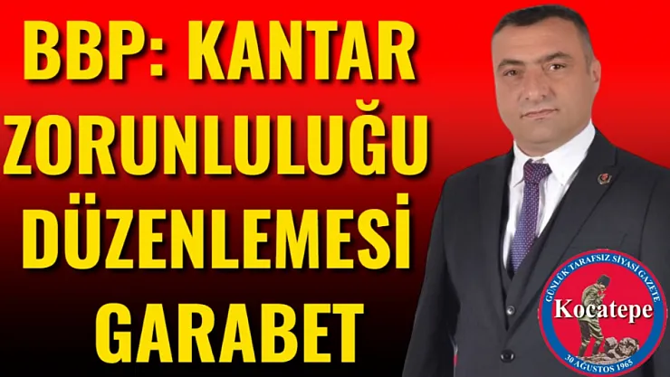 BBP: Kantar Zorunluluğu Düzenlemesi Garabet
