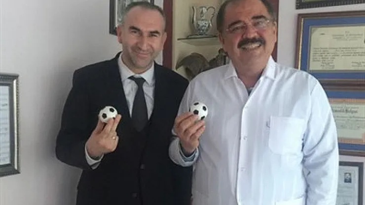 Beşer, Telek'e dernek faaliyetlerini anlattı