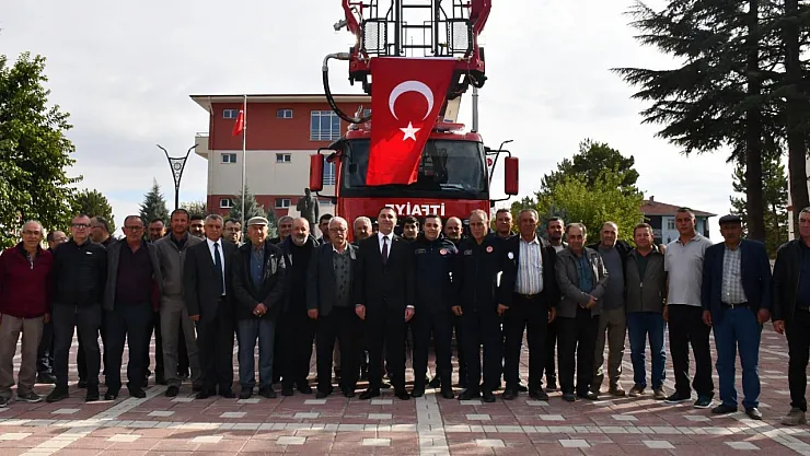 Beylikova'da Yeni İtfaiye Aracı Hizmete Alındı