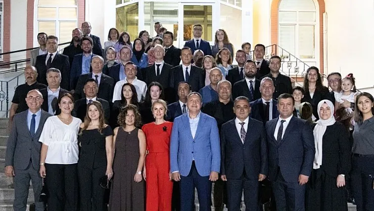 Bilecik İl Emniyet Müdürü Hakan Yılmaz'a Veda Yemeği