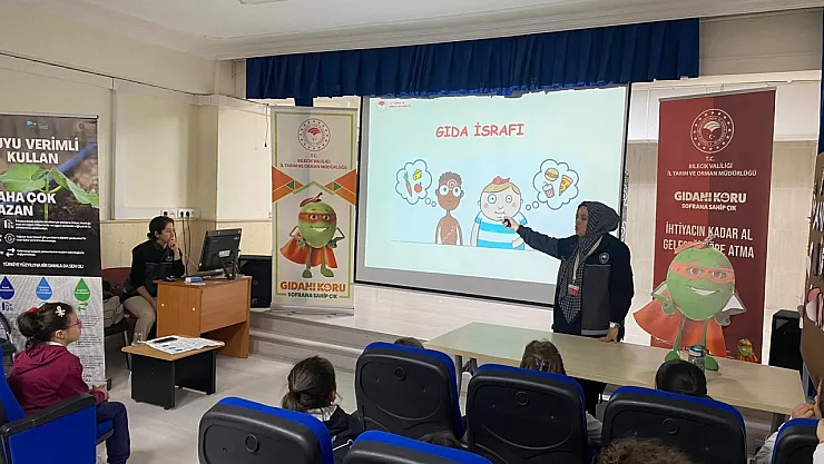 Bilecik'te 385 Öğrenciye Gıda İsrafı Eğitimi