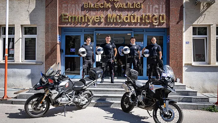 Bilecik'te Artık Motosikletli Polis Timleri Görevde