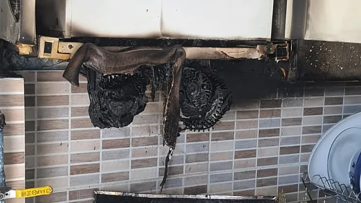 Bilecik'te Aspiratör AlevAlırken, Bir Kişi Yaralandı