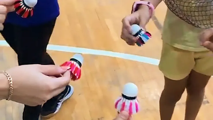 Bilecik'te Badminton Kursu Renkli Anahtarlıklarla Sona Erdi