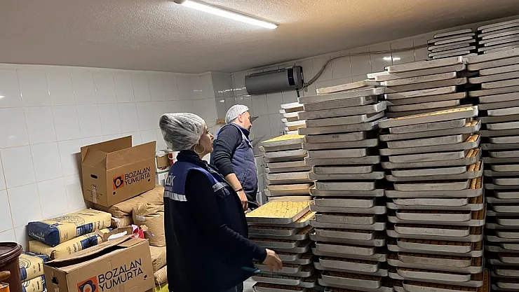 Bilecik'te Bayram Öncesi Gıda İşletmelerine Sıkı Denetim