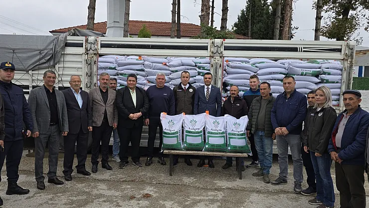 Bilecik'te Çiftçilere 24 Ton Yem Bitkisi Tohumu Desteği