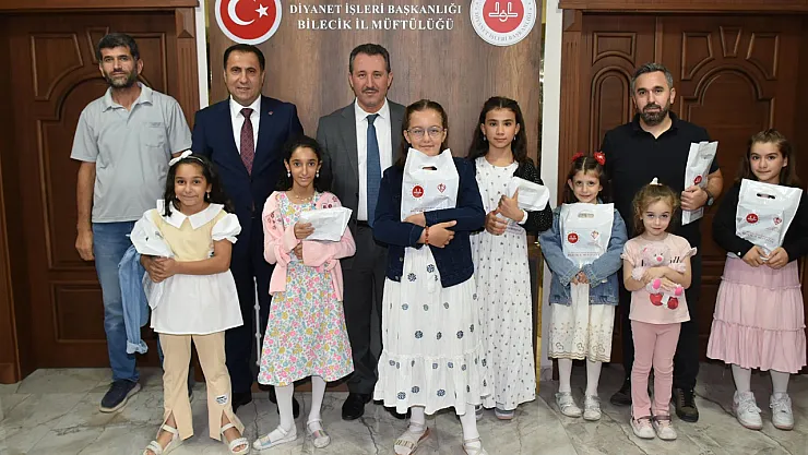 Bilecik'te Çocuk Evlerinde Kuran-I Kerim Sevinci