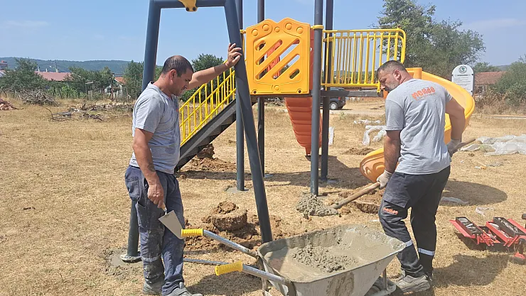 Bilecik'te Çocuklar İçin 14 Köye Yeni Oyun Parkı