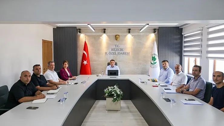 Bilecik'te Devam Eden Projeler Değerlendirildi