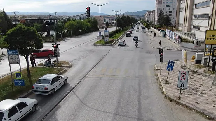 Bilecik'te Dron Destekli Trafik Denetimi