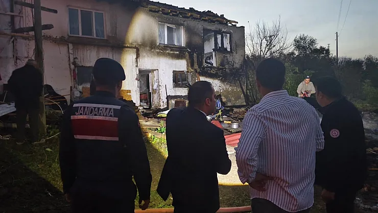 Bilecik'te Ev Yangını Kontrol Altına Alındı