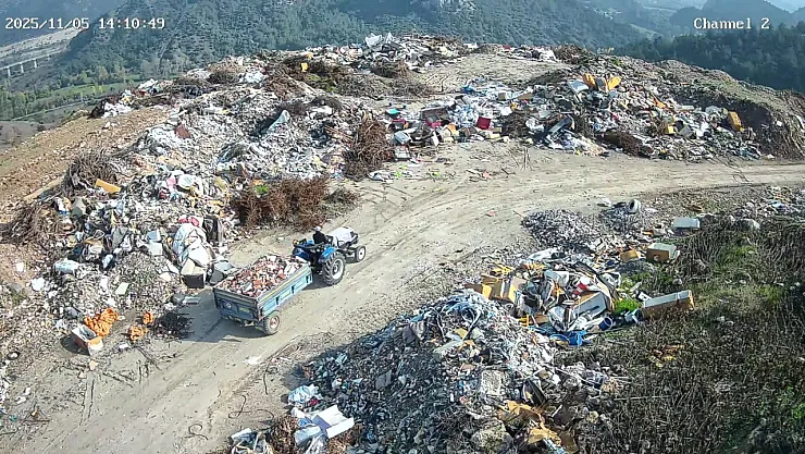 Bilecik'te İnşaat Atığını Kaçak Döken Vatandaşa Ceza Kesildi