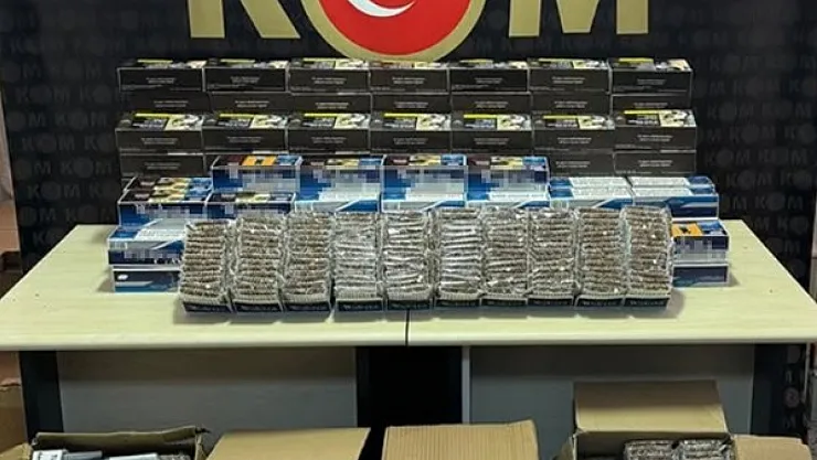 Bilecik'te Kaçak Makaron Operasyonu: 1 Şüpheli Gözaltında