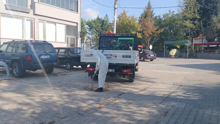Bilecik'te Kışlak İlaçlama Çalışmaları Sürüyor