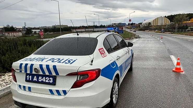 Bilecik'te Meydana Gelen Trafik Kazasında 2 Kişi Yaralandı