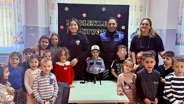 Bilecik'te Miniklere Polis Mesleği Ve 112 Eğitimi