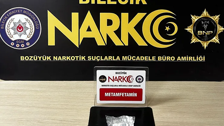 Bilecik'te Narkotik Operasyonu: 1 Gözaltı