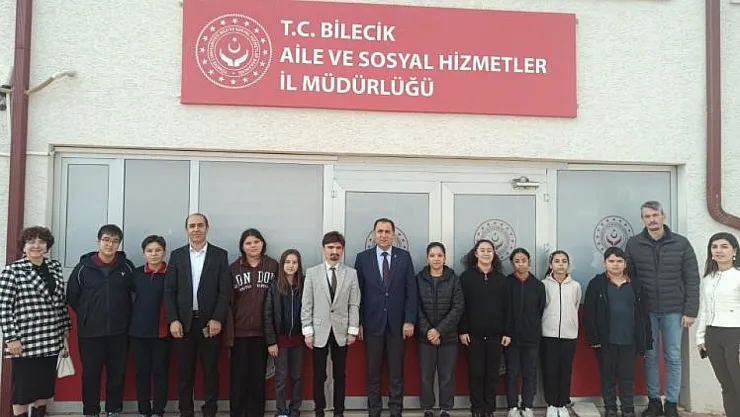 Bilecik'te Öğrenciler Sosyal Hizmetleri Yerinde İnceledi