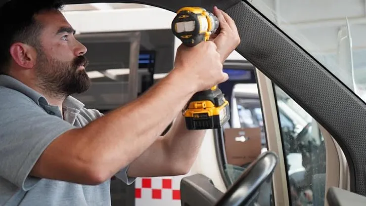 Bilecik'te Şehir İçi Dolmuşlara Güvenlik Kamera Sistemi Entegre Ediliyor