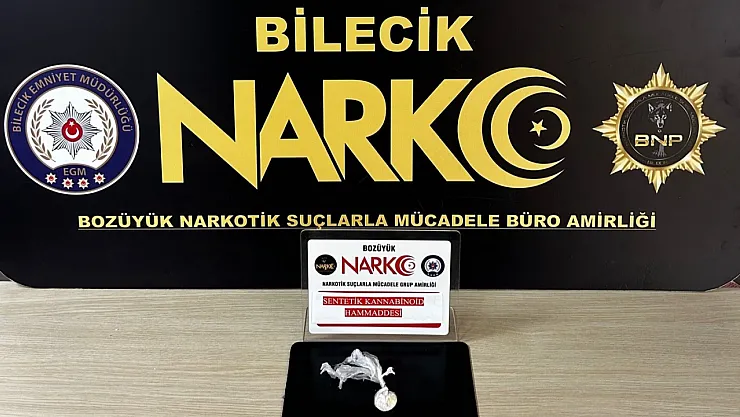 Bilecik'te Uyuşturucu Operasyonu