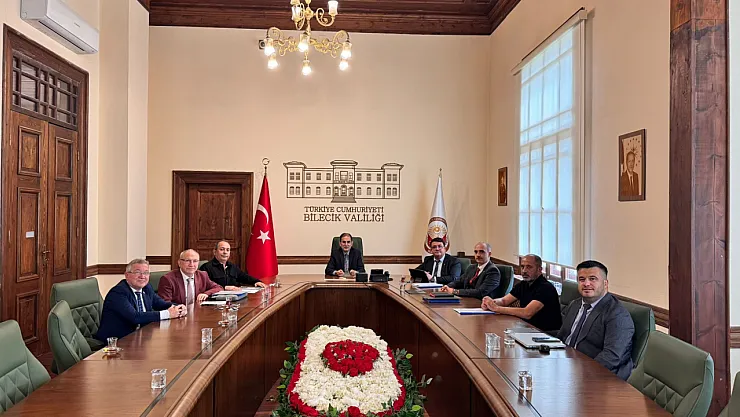 Bilecik'te Vakıf Adına Yapılacak Olan Sosyal Tesis İçin Görüşmeler Başladı