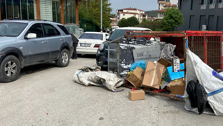 Bilecik'te Virajı Alamayan Motosiklet Sürücüsü Yaralandı