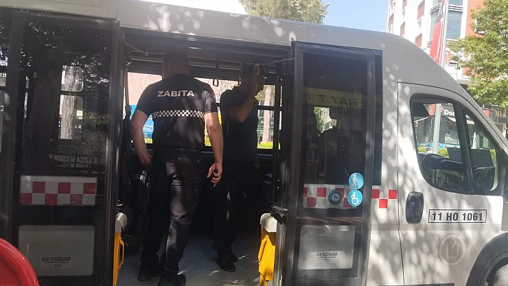 Bilecik Zabıtası Halk Otobüslerinde Denetime Çıktı