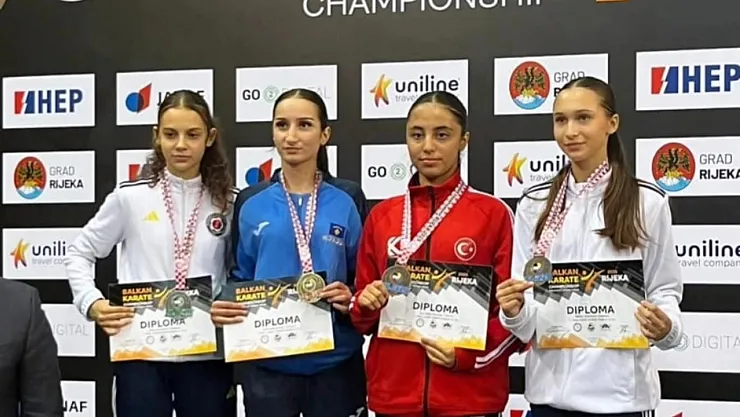 Bilecikli Sporcu Elif Azra Yıldırım Balkan Üçüncüsü Oldu