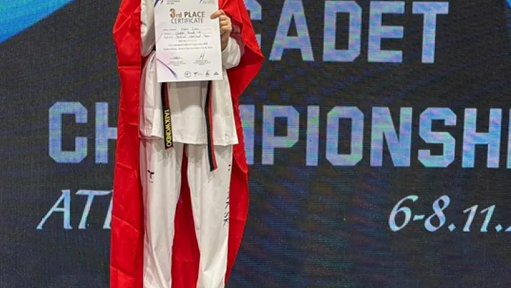 Bilecikli Tekvandocudan Avrupa Şampiyonası'nda Büyük Başarı