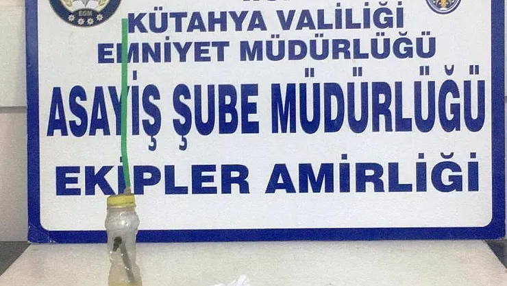 Bir şahsın üzerinde uyuşturucu madde ele geçirildi