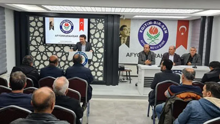 'Biz çalışıyoruz eğitim çalışanları kazanıyor'