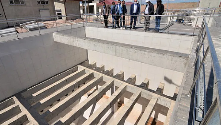 Bölgenin en büyük arıtma tesisi tamamlanmak üzere