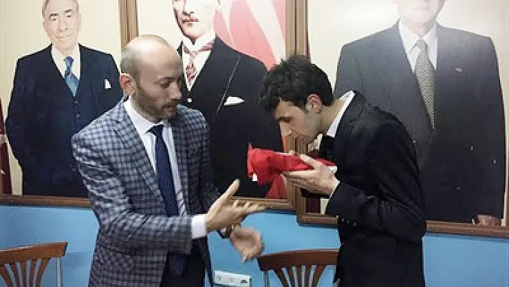 Bolvadin Ülkü Ocakları'nda nöbet değişimi
